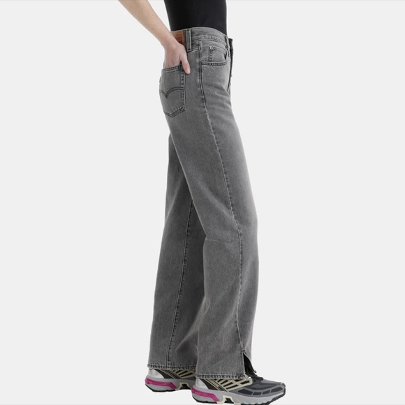 Levi’s ’94 Baggy Twisted Slit-Hem Jean 27x31 Washed Black - Picture 6 of 15